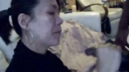 Bịt mắt nga chó cái thổi pim sec me va con kèn